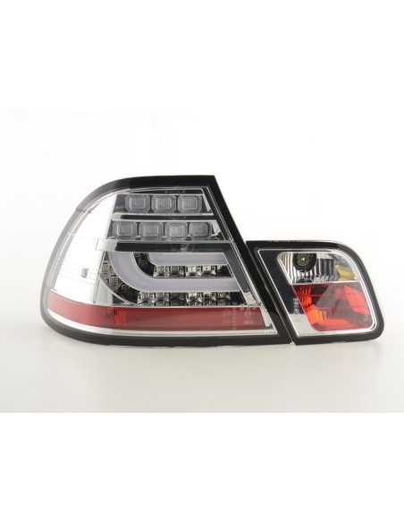 Fanali posteriori a LED set BMW 3er E46 Coupe 03-07 cromato