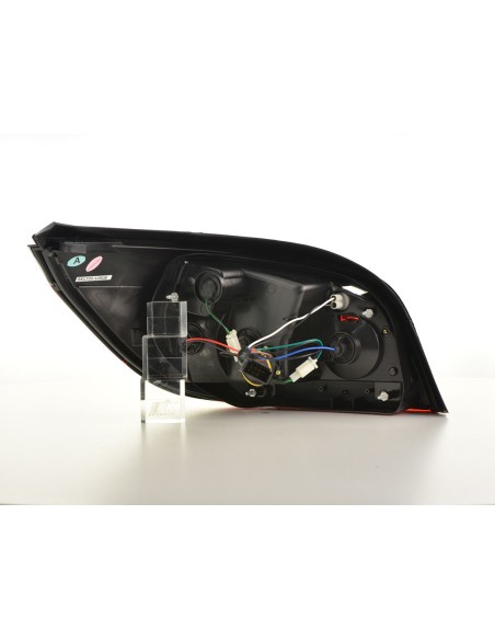 Set di luci posteriori a LED BMW serie 5 E60 berlina 08-09 rosso / trasparente