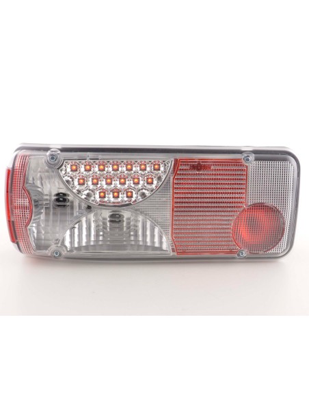 Set di luci posteriori a LED Mercedes Zetros 08- cromato