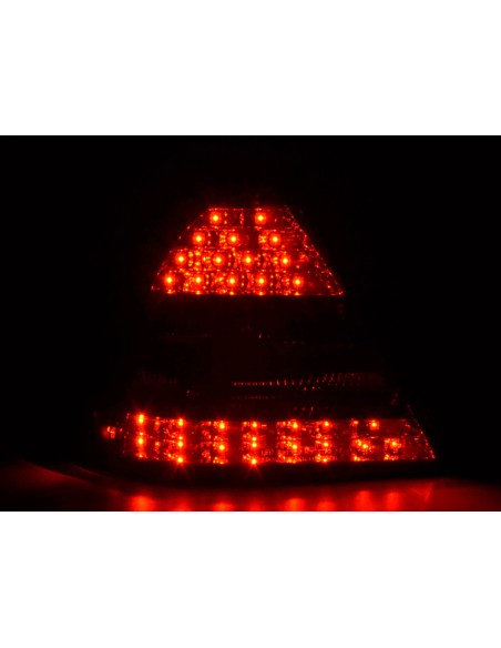 Set di luci posteriori a LED Mercedes Classe C W203 Limo 01-04 nero