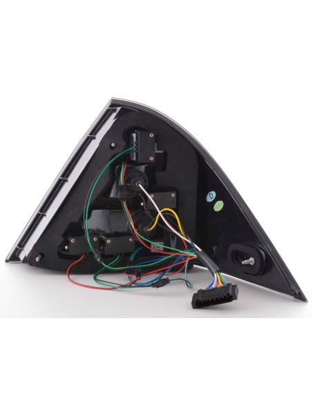 Set di luci posteriori a LED Mercedes Classe C W203 Limo 01-04 nero