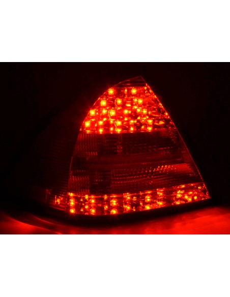 Set di luci posteriori a LED Mercedes Classe C tipo W203 Limo 05-07 cromato