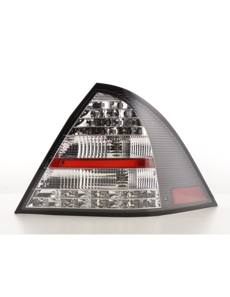 Fanali posteriori a LED set Mercedes Classe C W203 Limo 05-07 nero