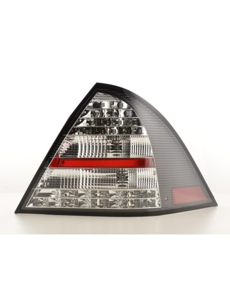Fanali posteriori a LED set Mercedes Classe C W203 Limo 05-07 nero