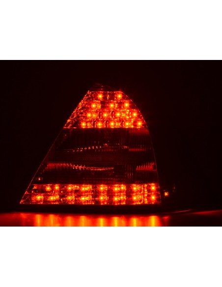 Fanali posteriori a LED set Mercedes Classe C W203 Limo 05-07 nero