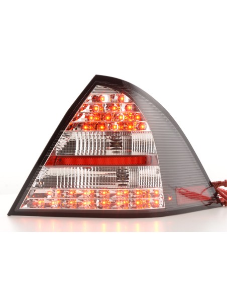 Fanali posteriori a LED set Mercedes Classe C W203 Limo 05-07 nero