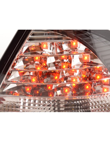 Fanali posteriori a LED set Mercedes Classe C W203 Limo 05-07 nero