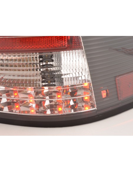 Fanali posteriori a LED set Mercedes Classe C W203 Limo 05-07 nero