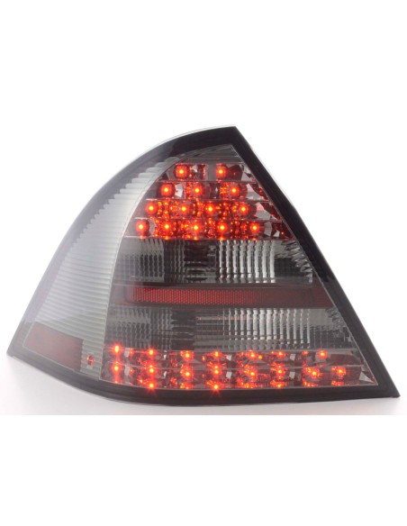 Fanali posteriori a LED set Mercedes Classe C W203 Limo 05-07 nero