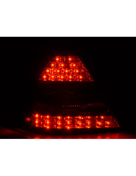 Fanali posteriori a LED set Mercedes Classe C W203 Limo 05-07 nero