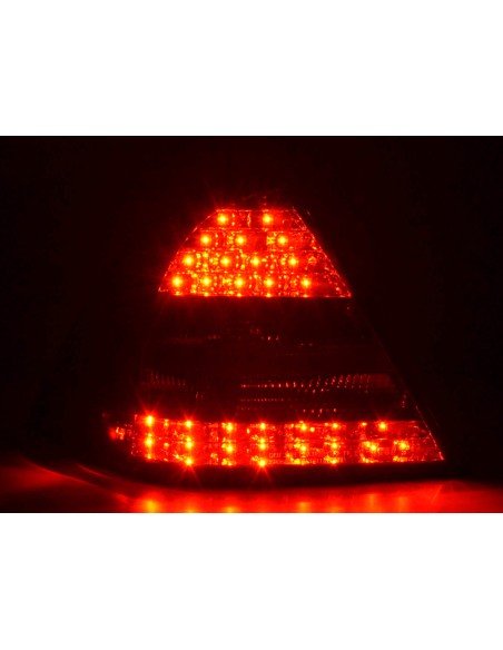 Fanali posteriori a LED set Mercedes Classe C W203 Limo 05-07 nero