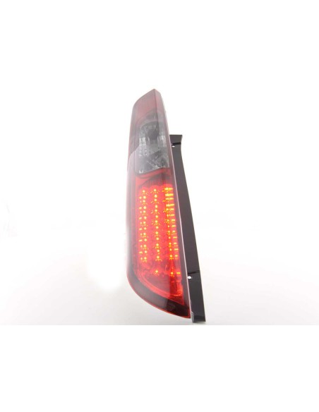 Fanali posteriori LED set Ford Focus 2 5 porte 04-08 rosso / nero