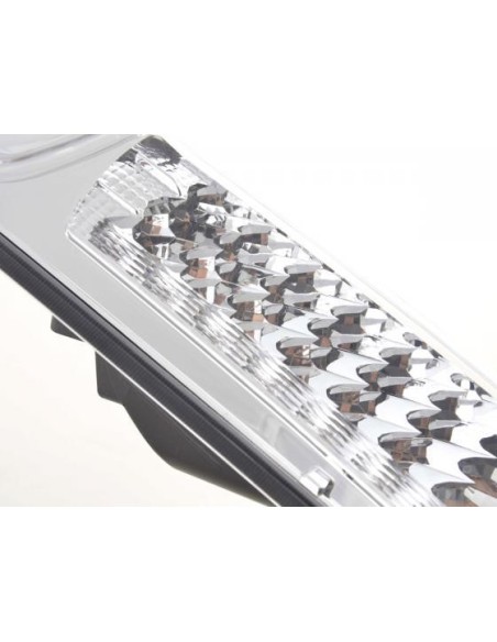 Fanali posteriori a LED set Ford Focus 2 5 porte 04-08 cromato