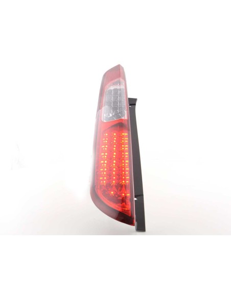 Fanali posteriori a LED Ford Focus 2 5 porte 04-08 rosso / trasparente