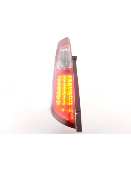 Fanali posteriori a LED Ford Focus 2 5 porte 04-08 rosso / trasparente