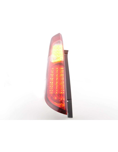 Fanali posteriori a LED Ford Focus 2 5 porte 04-08 rosso / trasparente