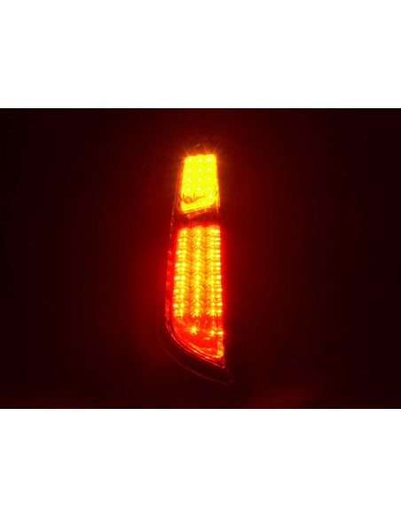 Fanali posteriori a LED Ford Focus 2 5 porte 04-08 rosso / trasparente