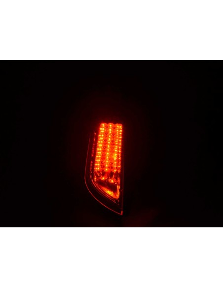 Fanali posteriori a LED set Ford Focus 2 5 porte 08-10 cromato
