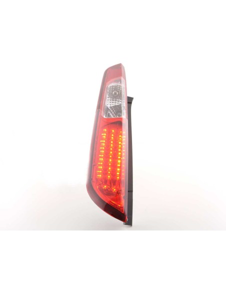 Fanali posteriori a LED Ford Focus 2 5 porte 08-10 rosso / trasparente