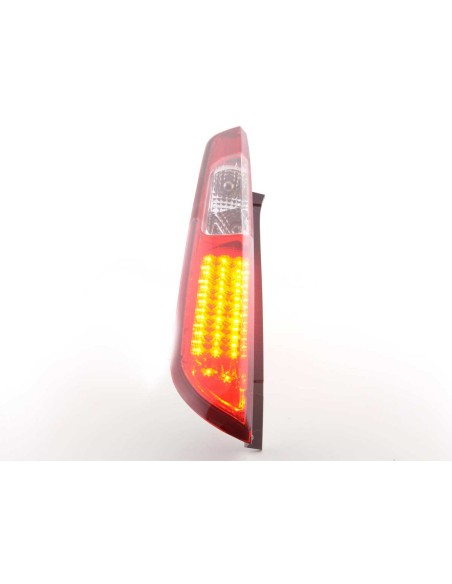 Fanali posteriori a LED Ford Focus 2 5 porte 08-10 rosso / trasparente