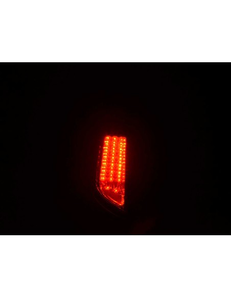 Fanali posteriori a LED Ford Focus 2 5 porte 08-10 rosso / trasparente
