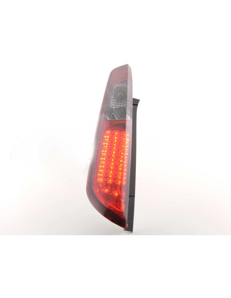 Set di luci posteriori a LED Ford Focus 2 5 porte 08-10 rosso / nero