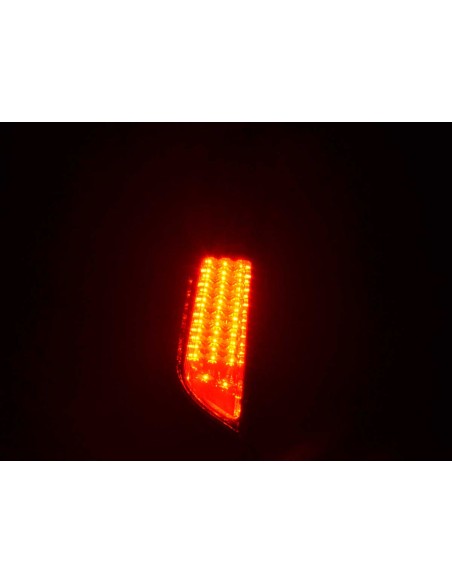 Set di luci posteriori a LED Ford Focus 2 5 porte 08-10 rosso / nero
