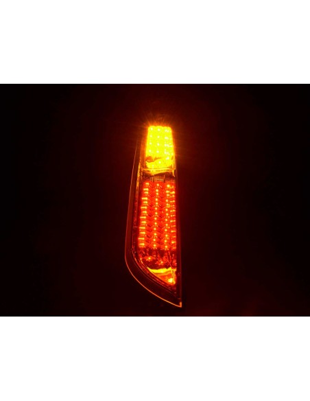 Fanali posteriori a LED set Ford Focus 2 5 porte 08-10 cromato