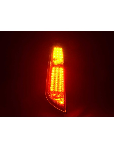 Fanali posteriori a LED set Ford Focus 2 5 porte 08-10 cromato