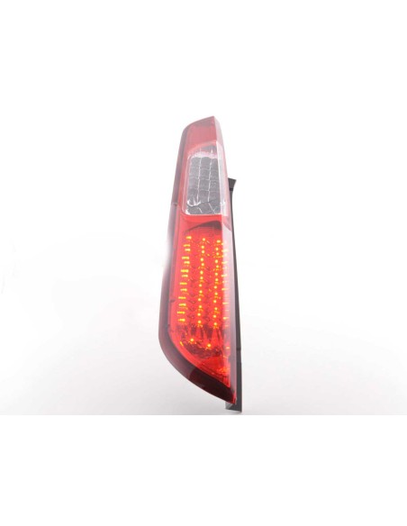 Fanali posteriori a LED Ford Focus 2 5 porte 08-10 rosso / trasparente