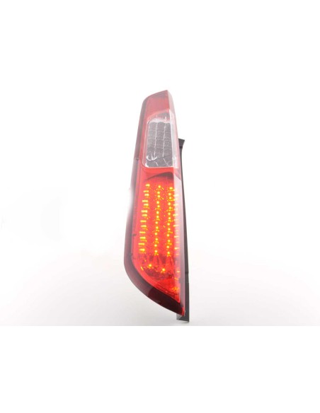 Fanali posteriori a LED Ford Focus 2 5 porte 08-10 rosso / trasparente