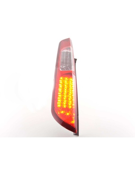 Fanali posteriori a LED Ford Focus 2 5 porte 08-10 rosso / trasparente