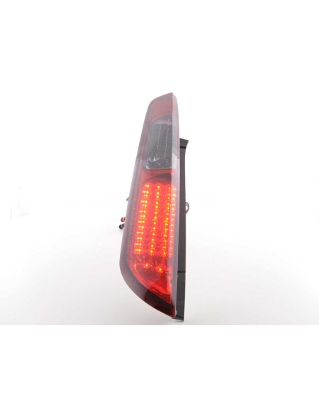 Set di luci posteriori a LED Ford Focus 2 5 porte 08-10 rosso / nero