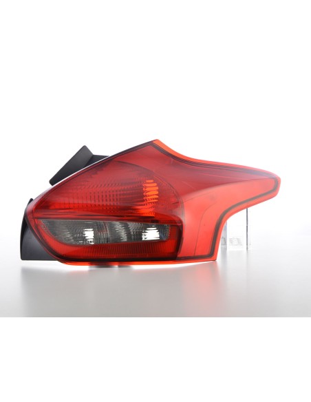 Set di luci posteriori a LED Ford Focus 5 porte del 2014, fumo