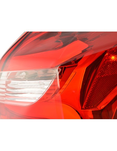 Fanali posteriori a LED Ford Focus 3 hatchback 11-14 rosso / trasparente