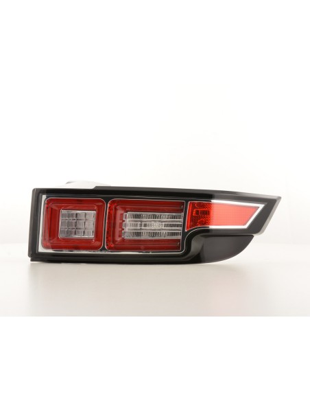 Fanali posteriori a LED per Land Rover Range Rover Evoque del 2011 cromati