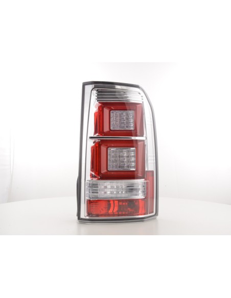 Fanali posteriori a LED set Land Rover Discovery 3 04-09 cromato