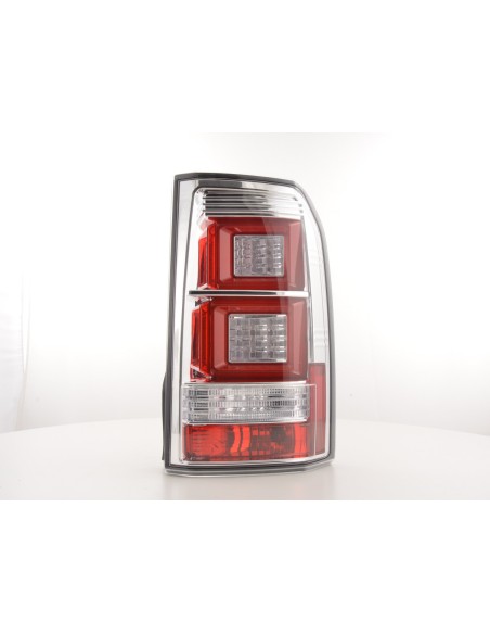 Fanali posteriori a LED set Land Rover Discovery 3 04-09 cromato
