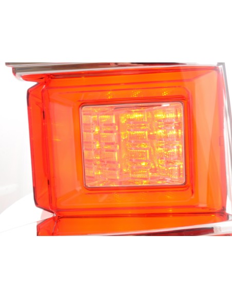 Fanali posteriori a LED set Land Rover Discovery 3 04-09 cromato
