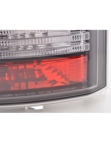 Fanali posteriori a LED set Land Rover Discovery 3 04-09 nero