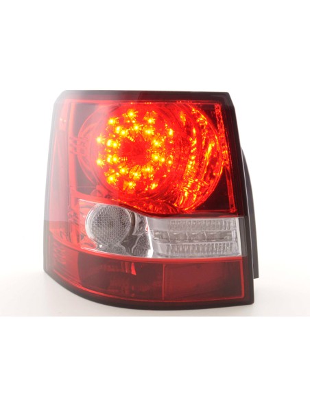 Fanali posteriori LED Land Rover Range Rover Sport 06-10 rosso / trasparente