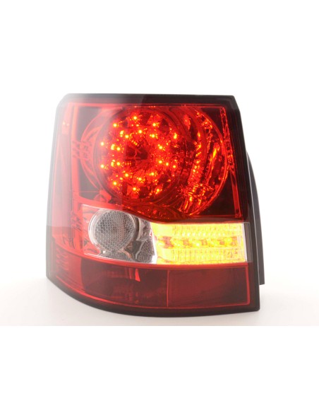 Fanali posteriori LED Land Rover Range Rover Sport 06-10 rosso / trasparente