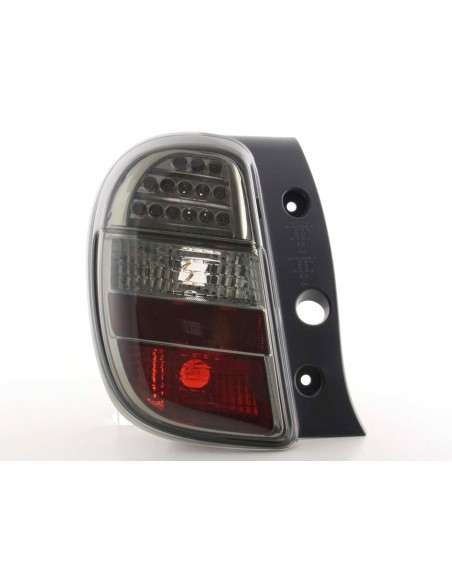 Fanali posteriori a LED Nissan Micra tipo K13 10-, neri