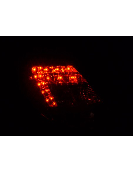 Set di luci posteriori a LED Opel Corsa D 5 porte 06-10 cromato