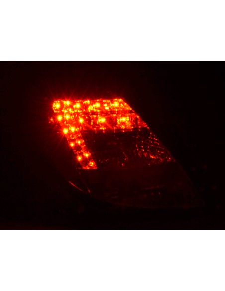Set di luci posteriori a LED Opel Corsa D 5 porte 06-10 cromato