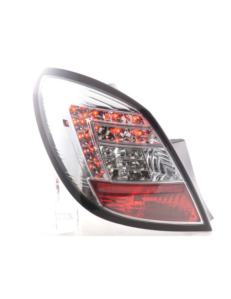 Set di luci posteriori a LED Opel Corsa D 5 porte 06-10 cromato