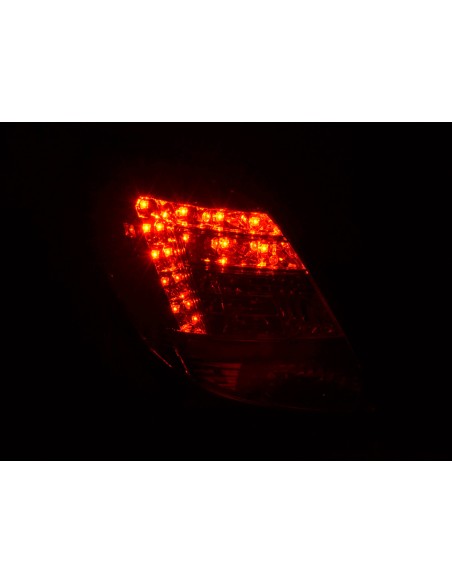 Set di luci posteriori a LED Opel Corsa D 5 porte 06-10 cromato