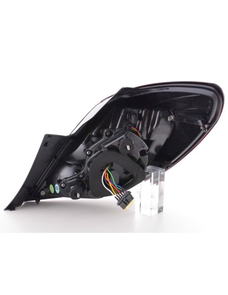 Set di luci posteriori a LED Opel Corsa D 5 porte 06-10 rosso / trasparente