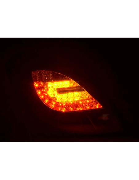 Fanali posteriori a LED set Opel Corsa D 3 porte 06-10 nero