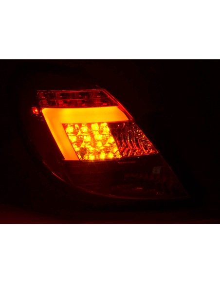 Set di luci posteriori a LED Opel Corsa D 5 porte 06-10 cromato